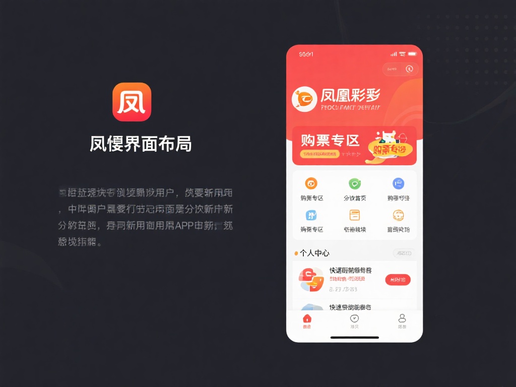 熟悉界面布局：凤凰彩票APP的界面设计直观，但新用